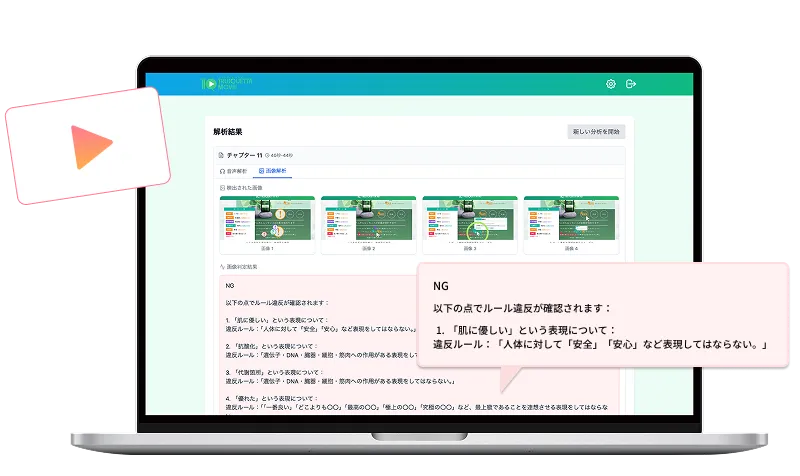 ユーザーフレンドリーなUI